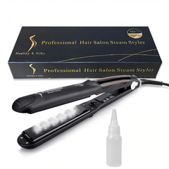 مملس الشعر الاحترافي بتقنية البخار يملس ويموج الشعر بتمريرة واحدة